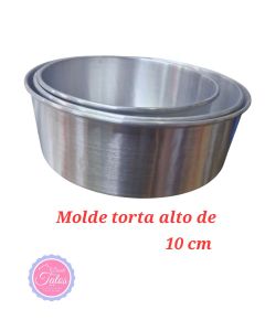 MOLDE DE TORTA ALTO 10 CM