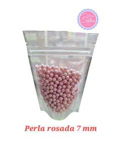 PERLA ROSADA 7 MM 100 GR