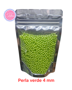 PERLA VERDE 4 MM 100 GR