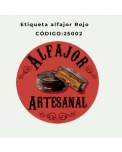 ETIQUETA ALFAJOR 25002 1MIL