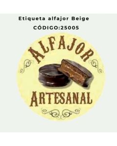 ETIQUETA ALFAJOR 25005 1 MIL