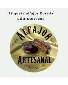 ETIQUETA ALFAJOR 25006 1 MIL