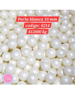 PERLA BLANCA 10 MM 1 KG