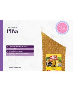 RELLENO SABOR PIÑA 1.01KG