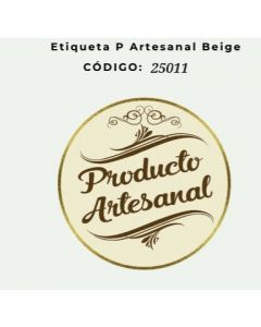 ETIQUETA PRODUCTO ARTESANAL 1X MIL