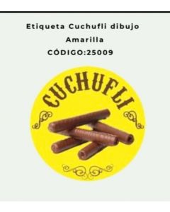 ETIQUETA CUCHUFLI 1 X 1000 25009