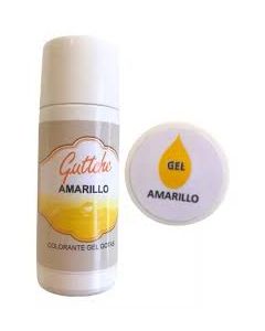 COLORANTE GEL EN GOTAS AMARILLO GUTTCHE