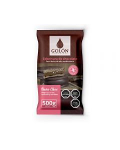 COBERTURA SEMI DULCE GOLON ALTO RENDIMIENTO 500 GR