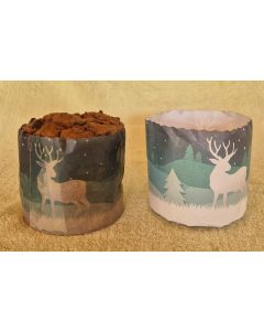 MOLDE PAN PASCUA PANETTONE 1/2 KG 11*10 CM