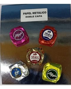 PAPEL ALFAJOR METALIZADO