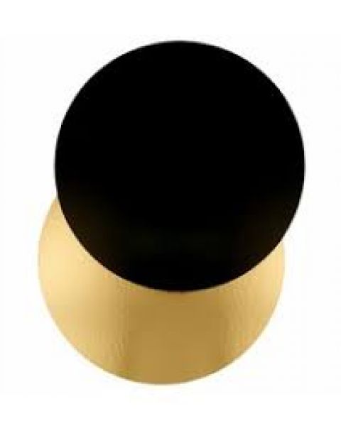 BASE CARTON ORO/NEGRO 25 cm