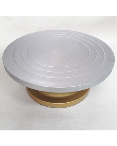 PLATO GIRATORIO METALICO 30 CM